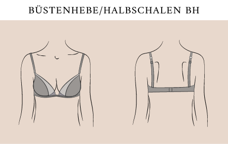 Halbschalen BH 